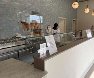 Ice cream counter